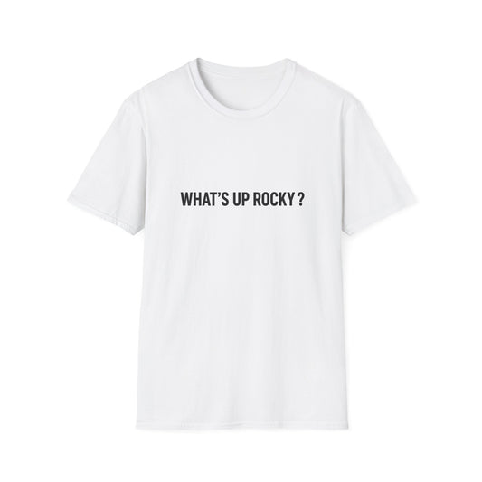 T-shirt What's Up Rocky ?